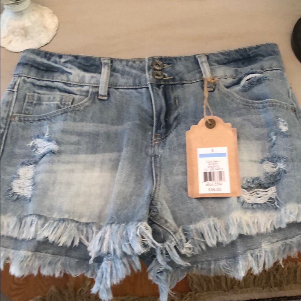 Jean shorts